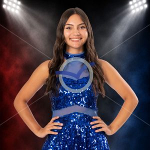 Alyssa Seabern - Stadium Lights Close - Pose 1