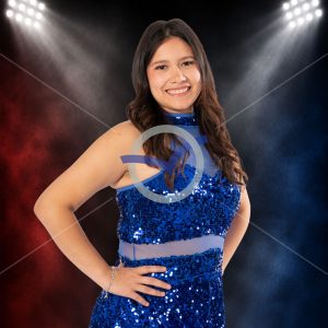 Caydence Garcia - Stadium Lights Close - Pose 2