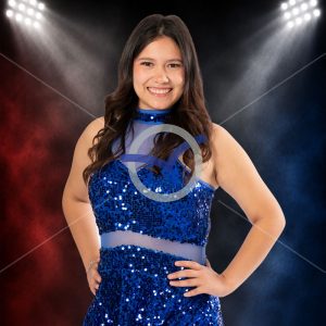 Caydence Garcia - Stadium Lights Close - Pose 3
