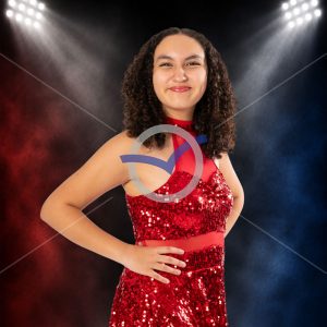 Lilly Menefee - Stadium Lights Close - Pose 2