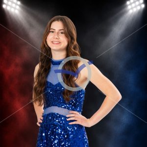 Natalie Baumgardner - Stadium Lights Close - Pose 3