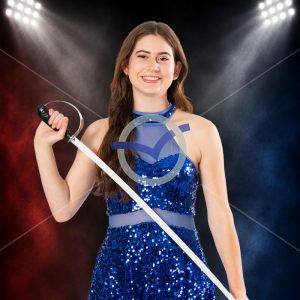 Natalie Baumgardner - Stadium Lights Close - Pose 4