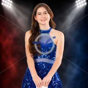 Natalie Baumgardner - Stadium Lights Close - Pose 6